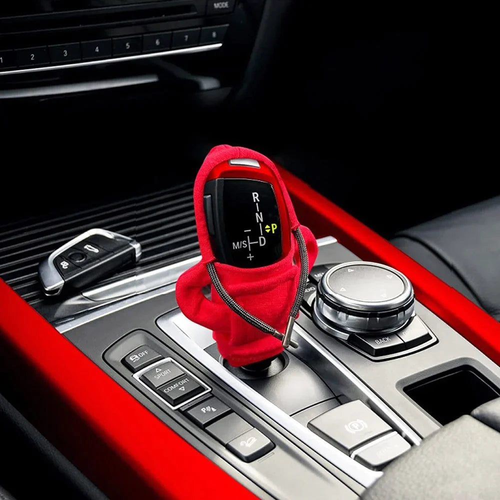 Hoodie Car Gear Shift Cover