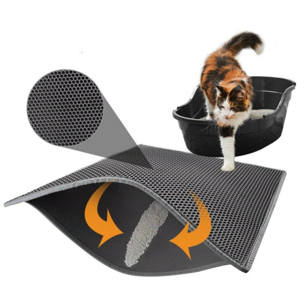 Foldable Cat Litter Mat