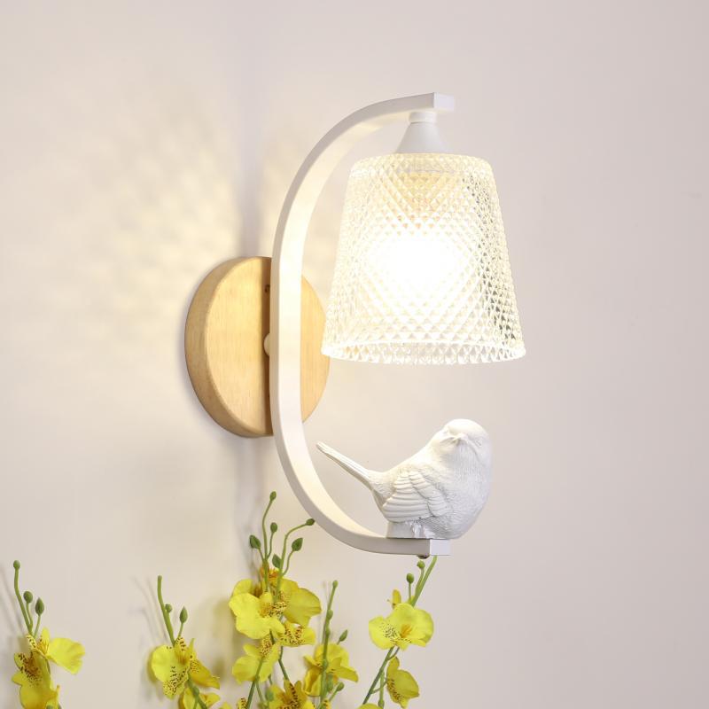 Nordic Creative Bird Wall Lamp